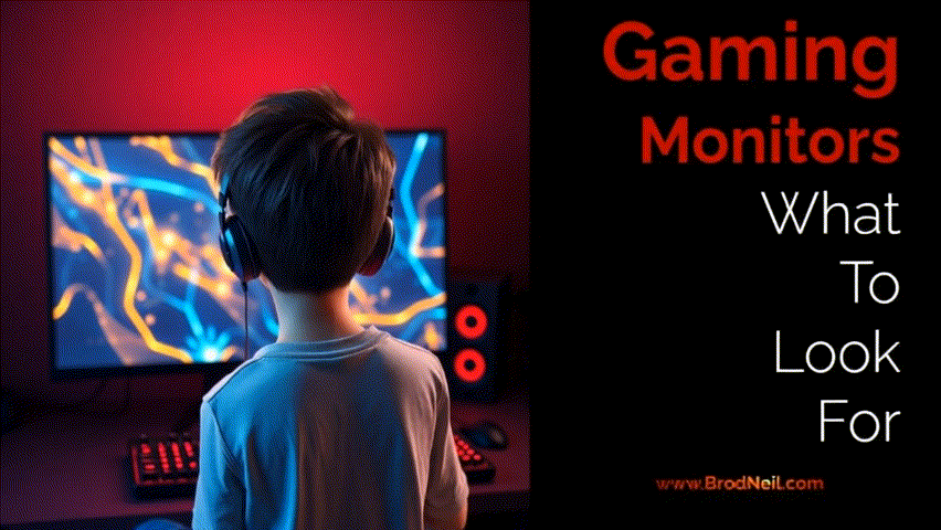 7 Key Things to Look for in a Gaming Monitor 1 A boy using the gaming monitor