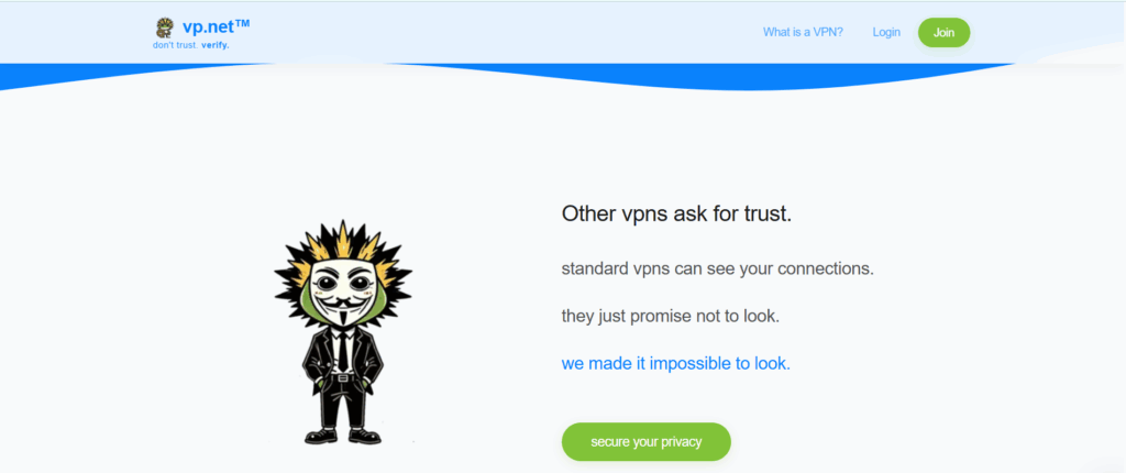 VP.net Review: An In-Depth Look at Verified Privacy and Performance 1 vpn.net