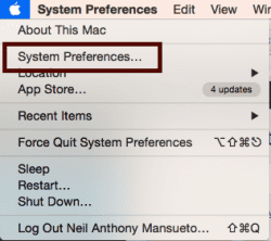 System Preferences Mac