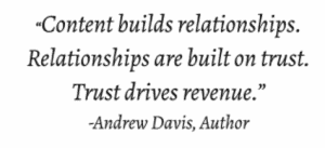 content builds relationships