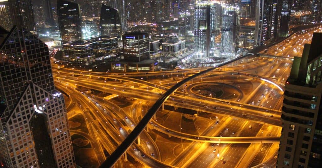 8 Ways on How to Drive Real Traffic to Your Website 2 BeFunky-night traffic