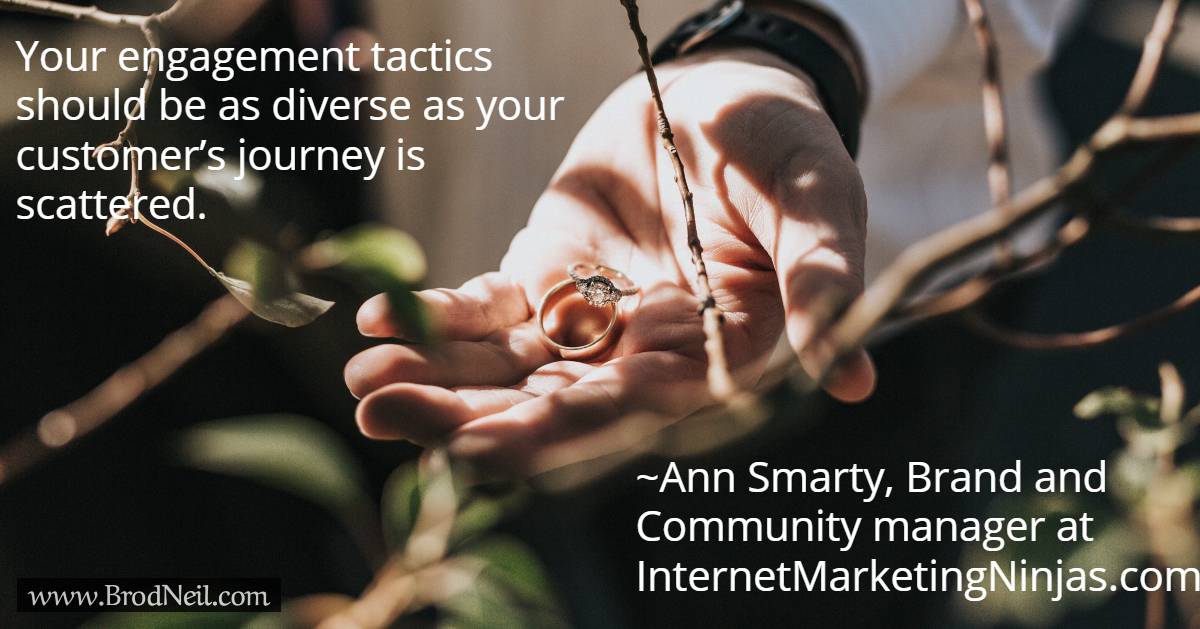 Quote on engagement tactics