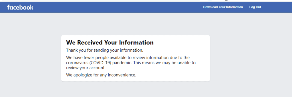 Facebook Account Got Shutdown 2 FB review 2