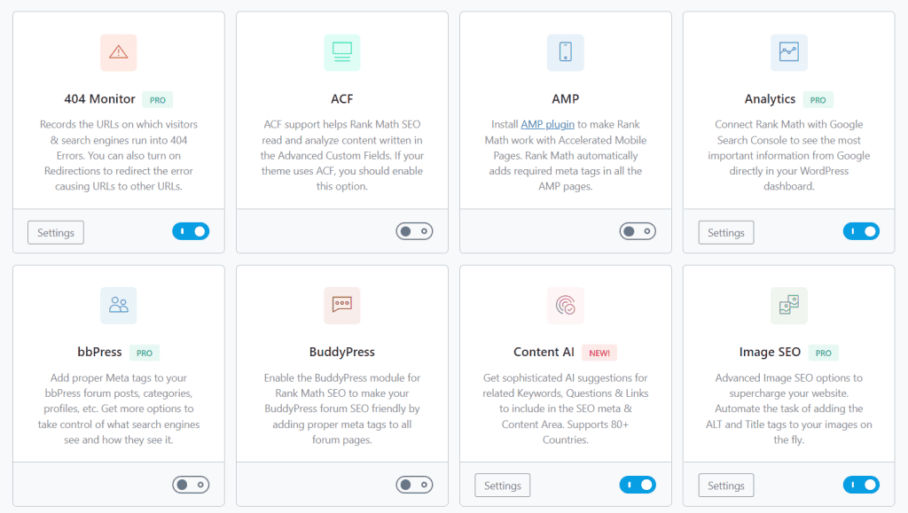 RankMath Review: Why Is RankMath the Best WordPress Plugin for SEO? 2 RankMath features