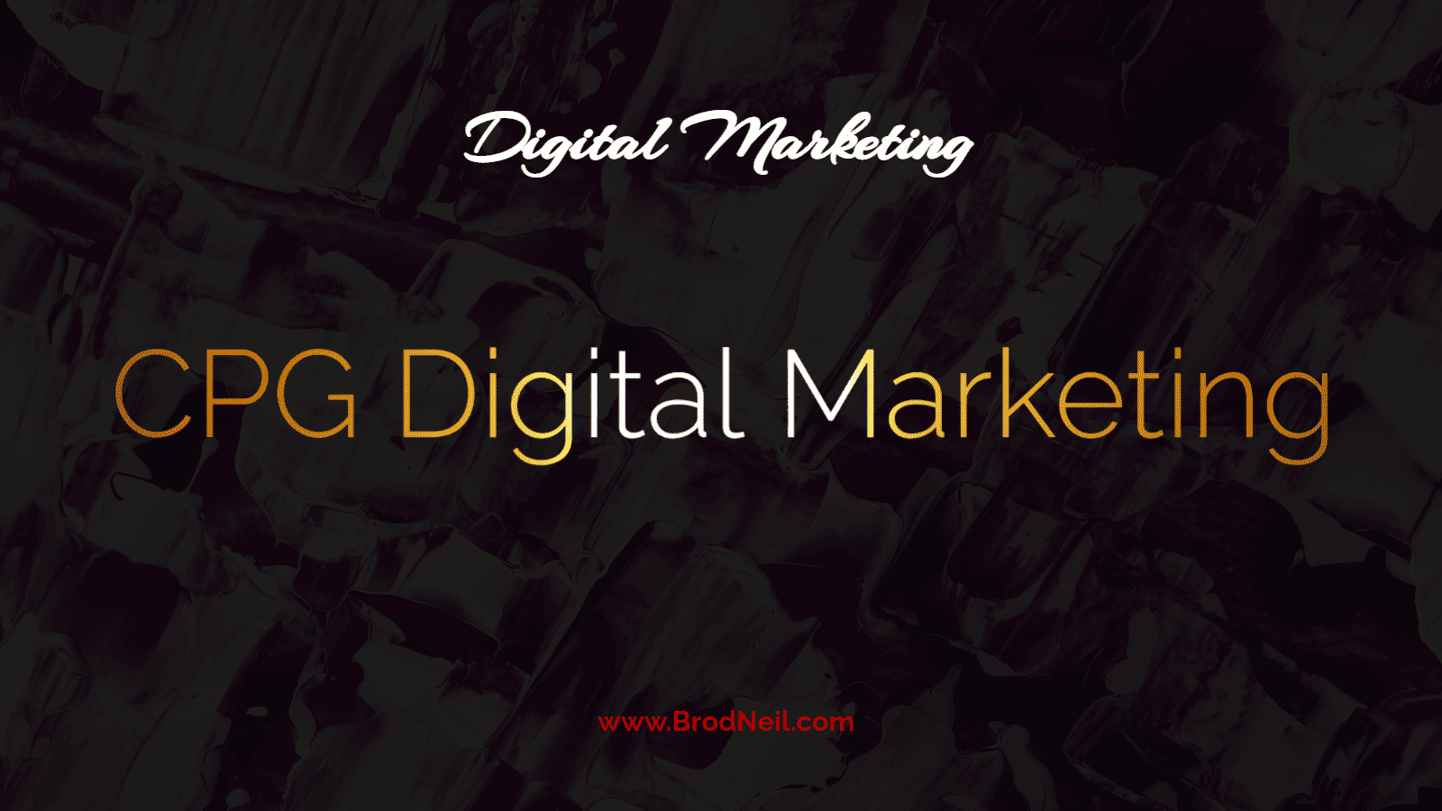 CPG Digital Marketing