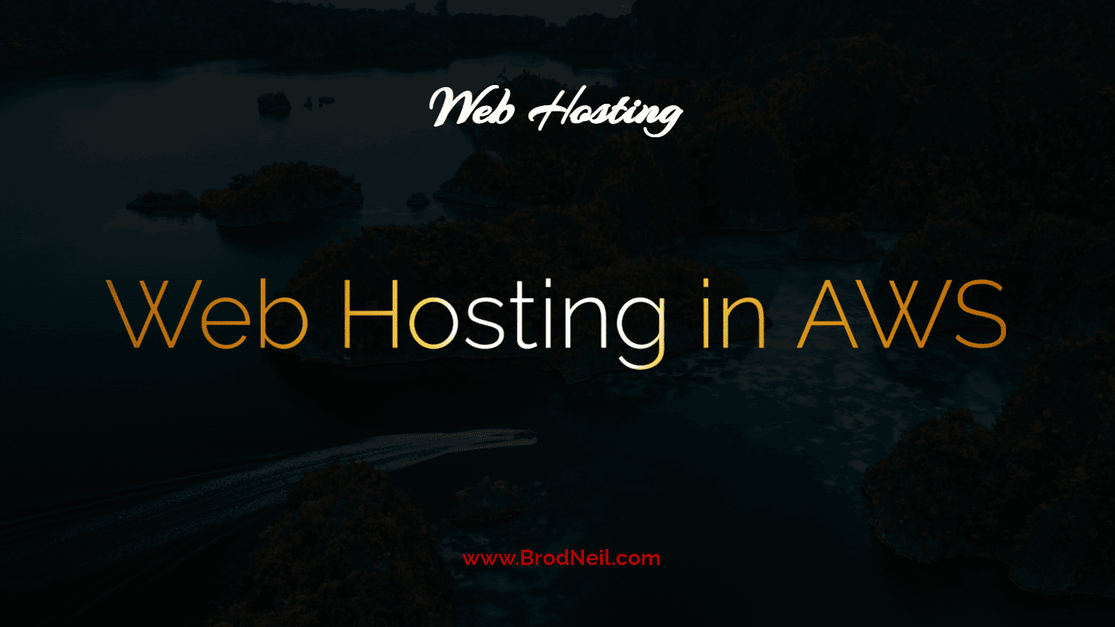 Web Hosting in AWS
