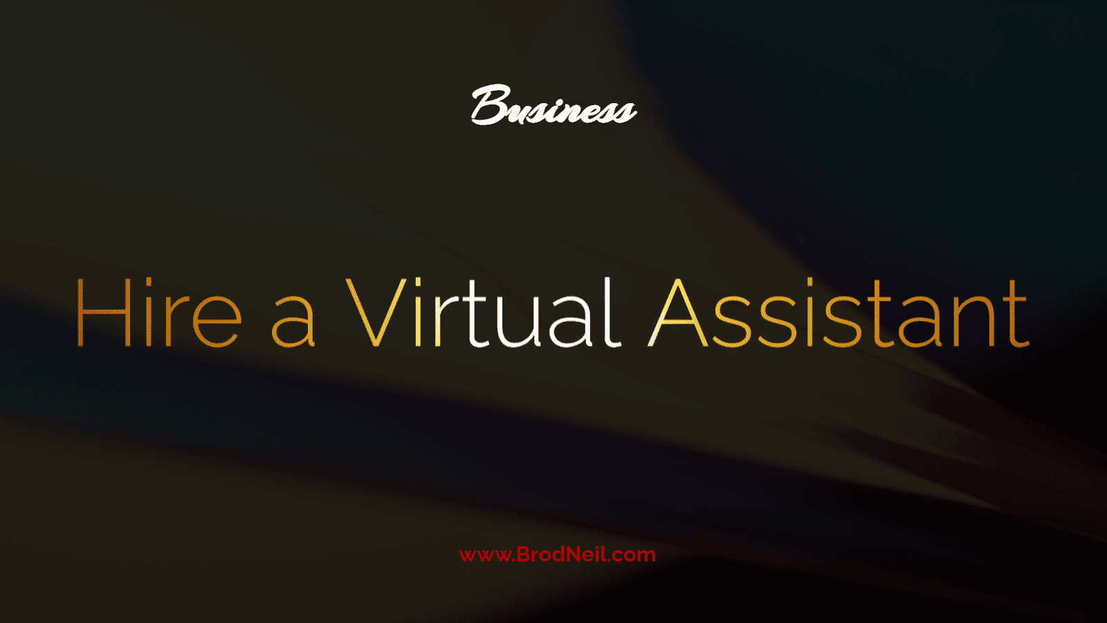 hire a virtual assistant - business