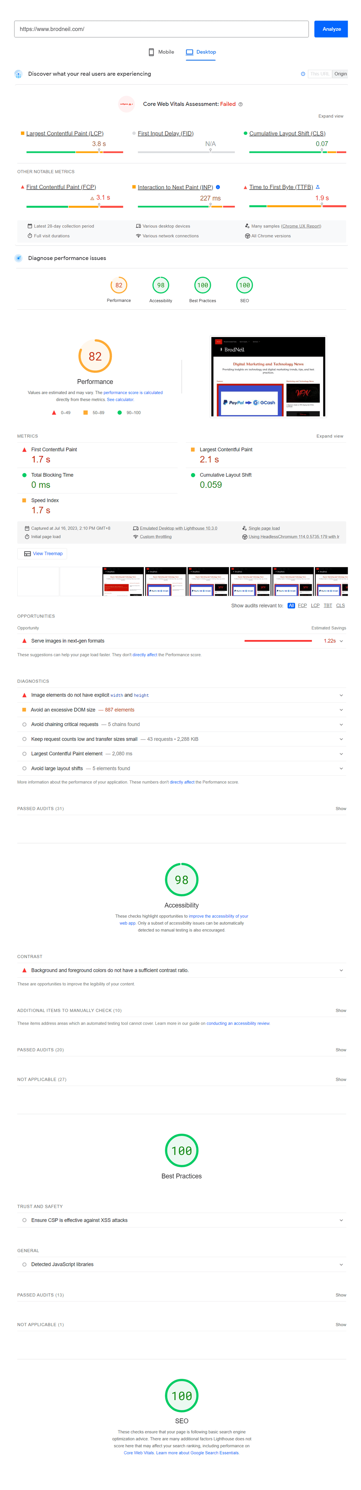 Optimizing Website Speed for Lightning-Fast Experiences 19 google-web-dev-analysis-brodneil-com-desktop