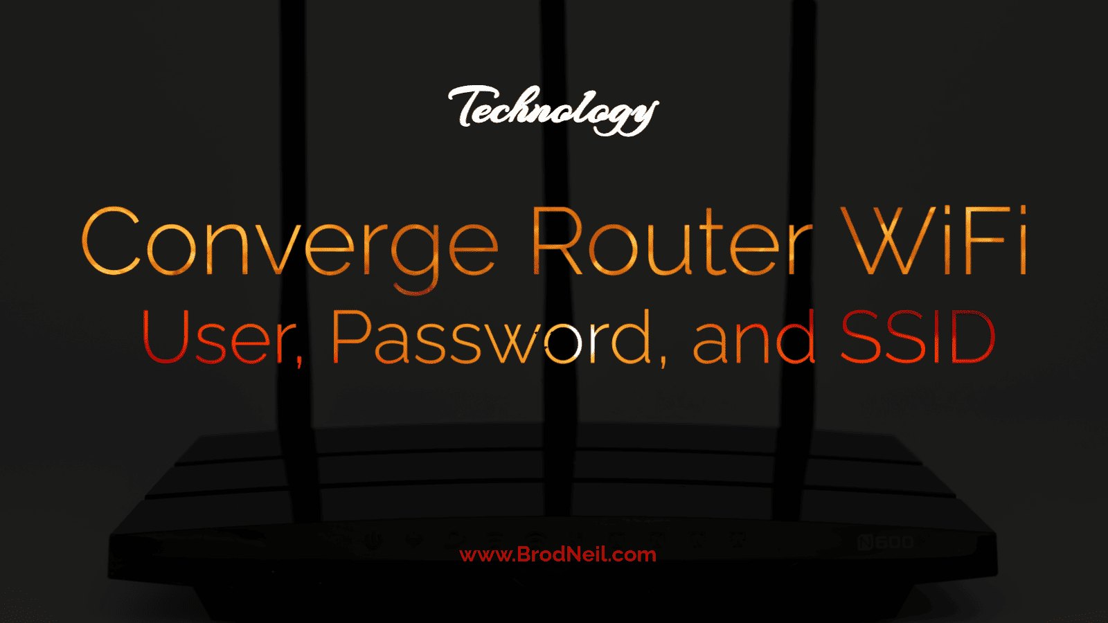 Converge Wifi Router username, password, SSID