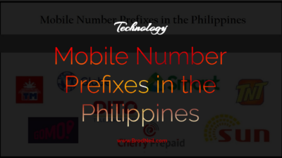 Mobile Number Prefixes in the Philippines (2023)
