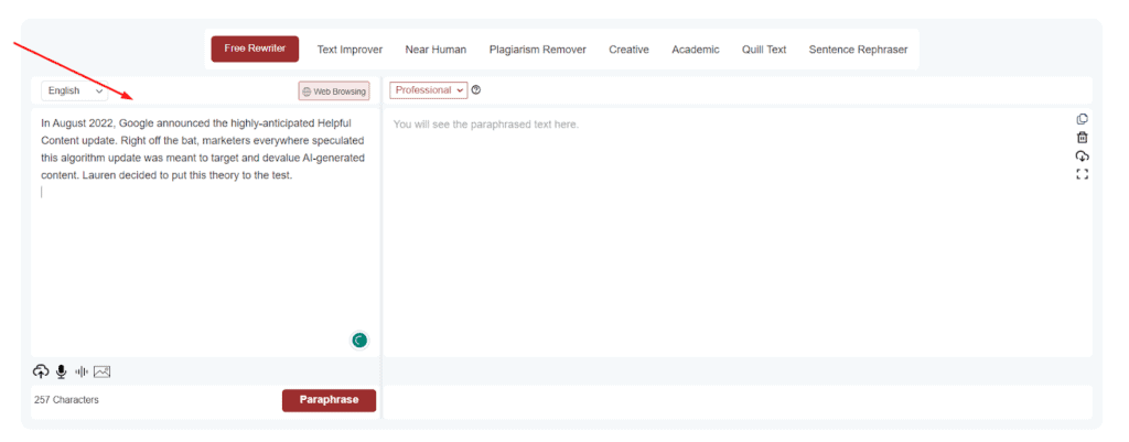 One of the Best AI Writing Tools for Writers in 2024 10 Paraphrasingtool AI - 2