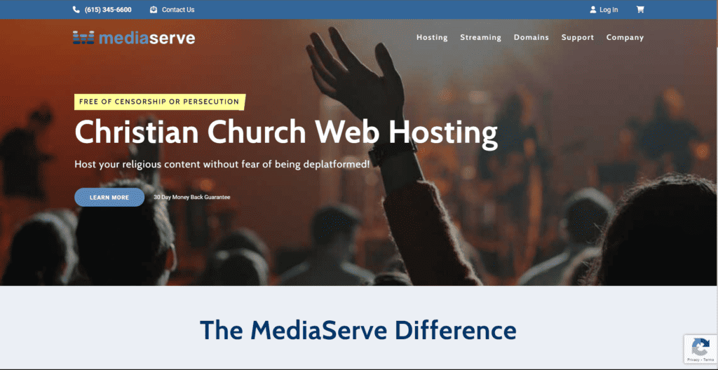 5 Lightning-Fast Christian Web Hosting Service Providers 2 MediaServe - Christian Web Hosting