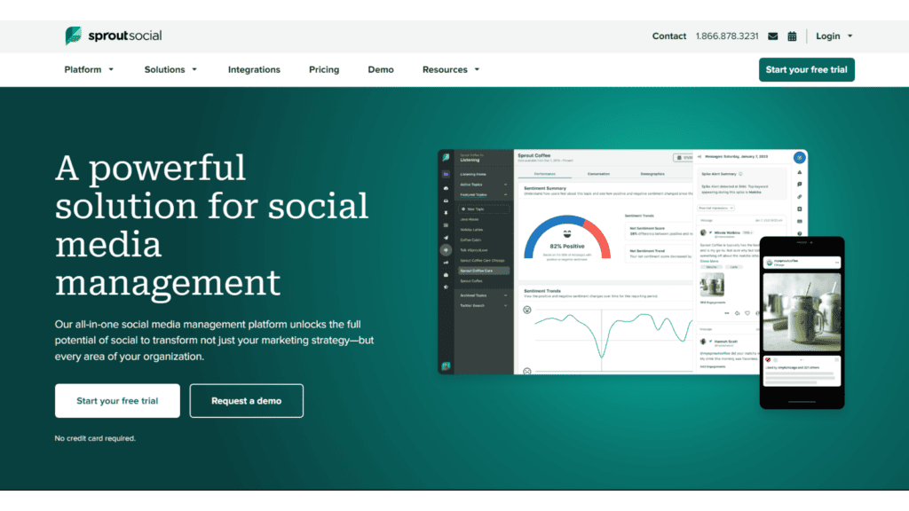How B2B SaaS Revolutionizes Social Media Management for Businesses 3 SproutSocial - B2B SaaS for Social Media Management
