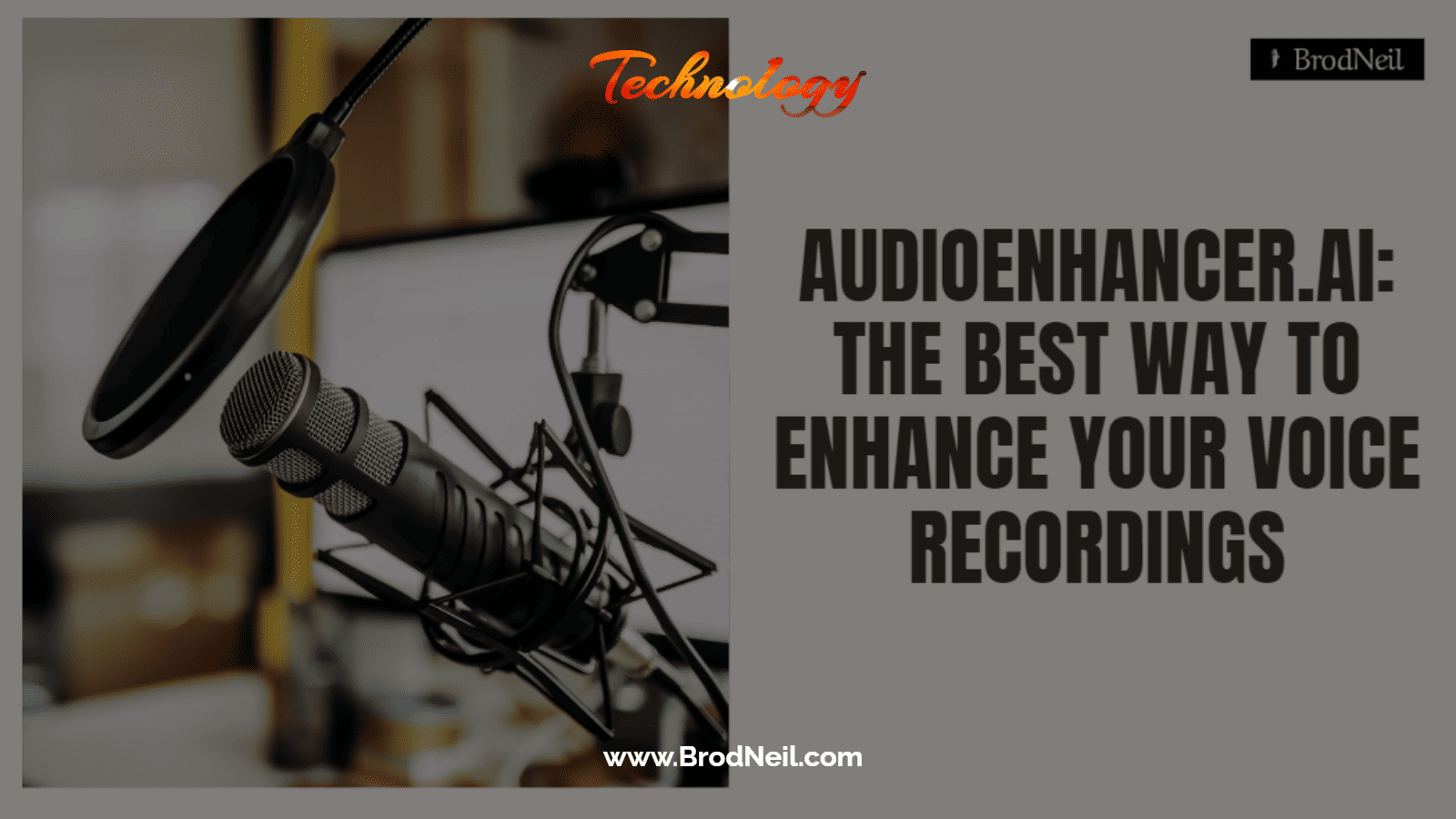Audioenhancer.ai The Best Way to Enhance Your Voice Recordings