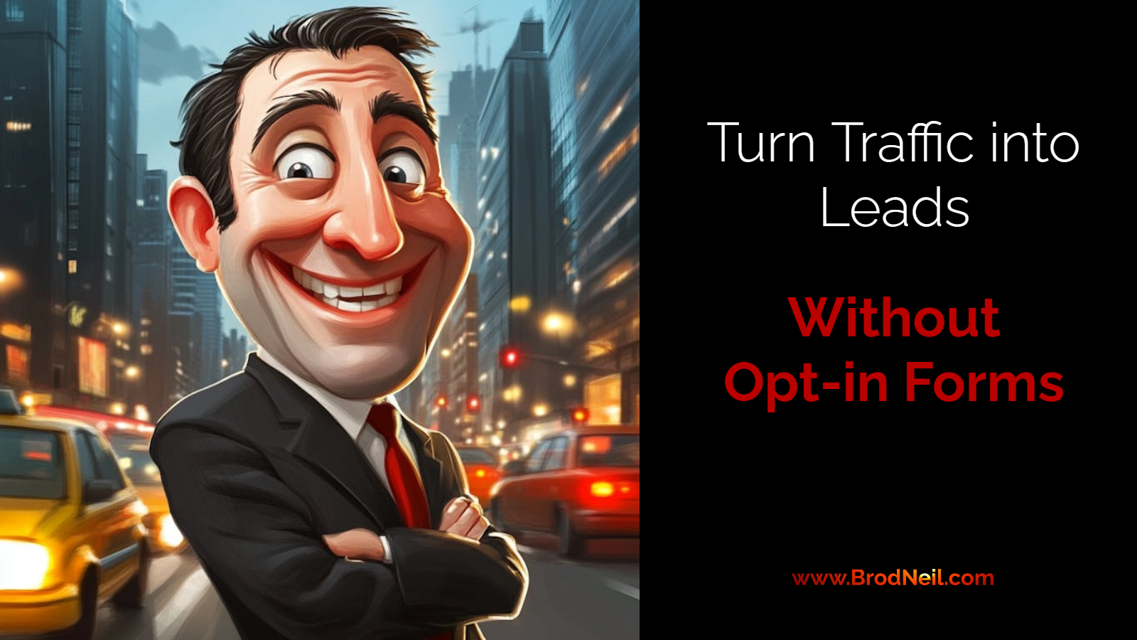 Turn traffic into Leads without Opt-in Forms