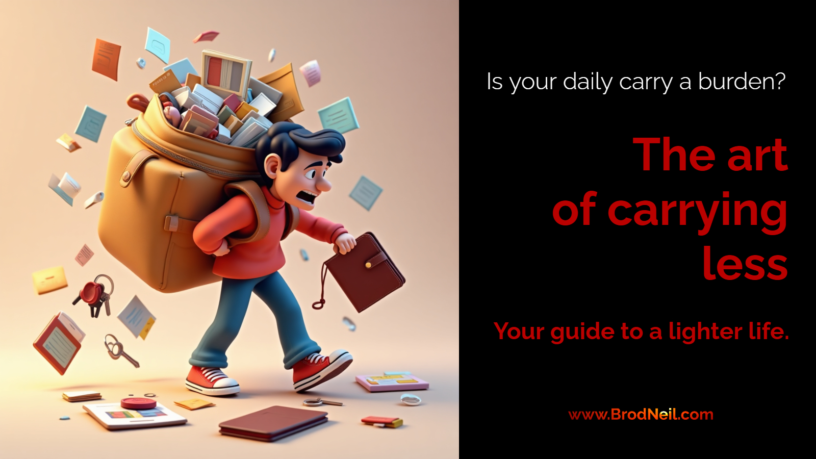 Get Ready to Learn the Art of Carrying Less