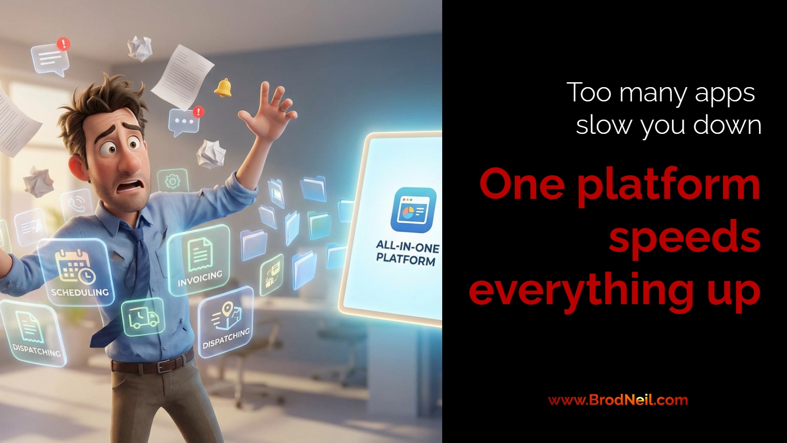 The Real Cost of Using Multiple Apps for Scheduling, Invoicing, and Dispatching