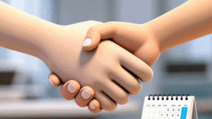 handshake partnership ‑ Made with FlexClip