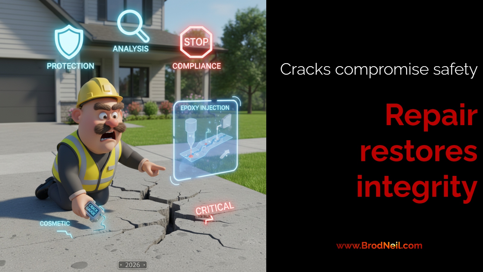 Concrete Crack Repair Guide: Hairline vs. Structural Cracks 37 Concrete Crack Repair Guide: Hairline vs. Structural Cracks