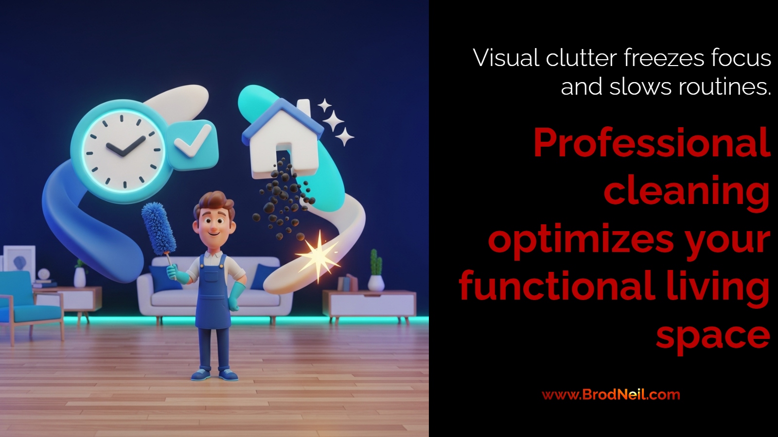 Why Home Cleaning Improves Household Productivity and Creates More Functional Living Spaces