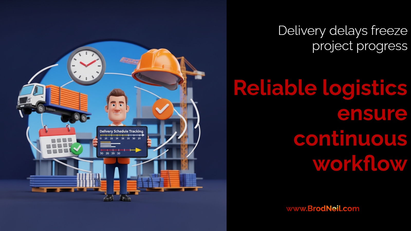 Why Material Delivery Is Essential for Maintaining Efficient Construction Workflow