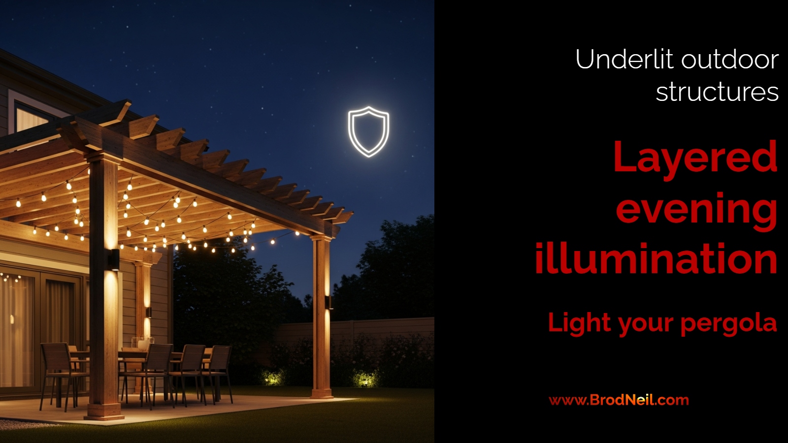 Pergola Lighting Ideas That Make Outdoor Living Spaces Work After Dark