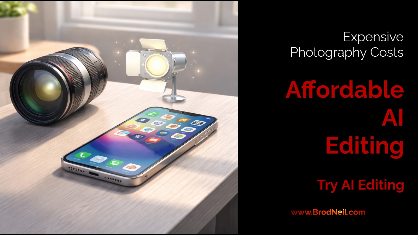 Better Product Photos With an AI Image Editor