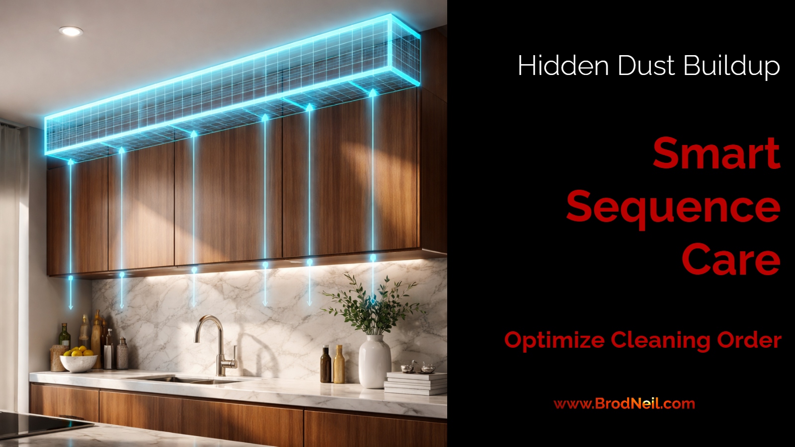 Cabinet Top Cleaning Strategy: How High-Surface Sequencing Elevates House Cleaning Standards