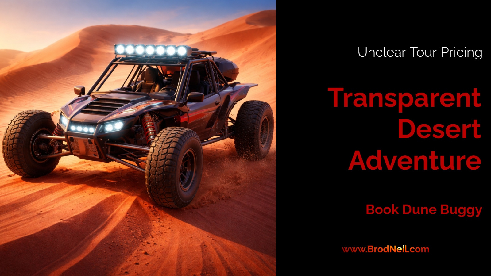 Optimizing Off-Road Adventures: Evaluating Fleet Technology, Packages, and Safety for Dubai Dune Buggy LLC