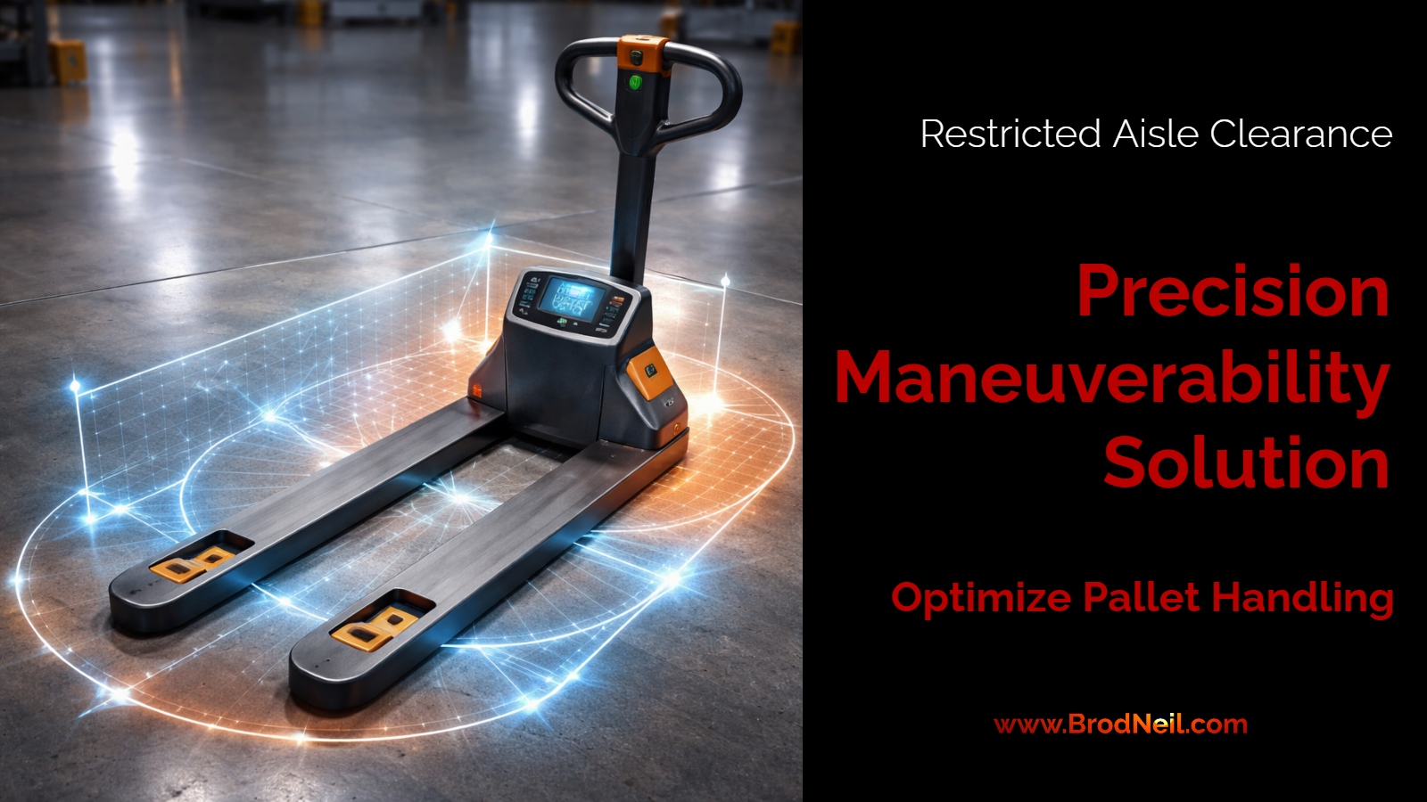 Eliminating Aisle Constraints: A Strategic Approach to Pallet Jack Truck Logistics 34 Eliminating Aisle Constraints: A Strategic Approach to Pallet Jack Truck Logistics